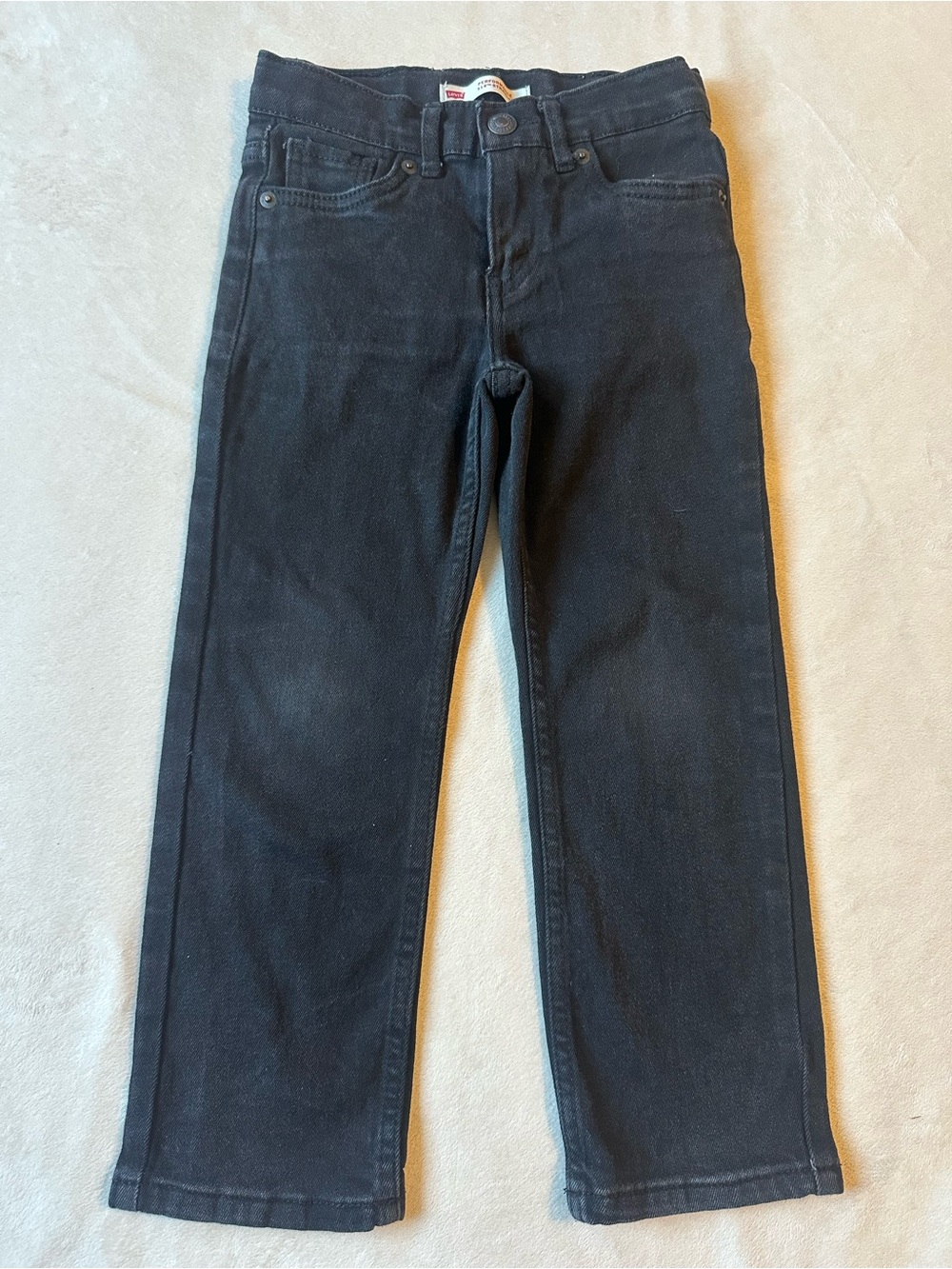 Boys Levi's Black 514 Straight Leg Jeans